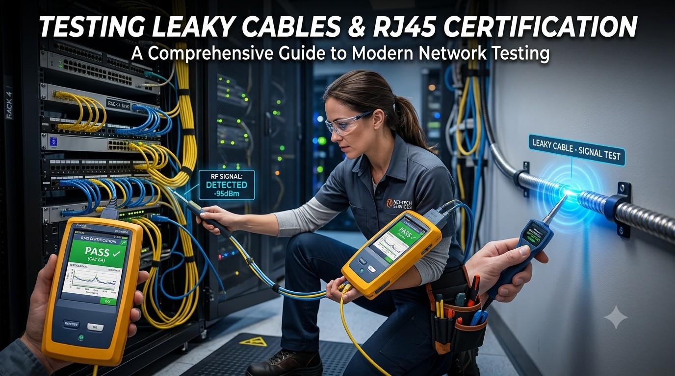 Testing Leaky Cables and RJ45 Cable Certification: Complete Guide for ...